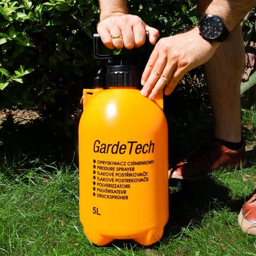OPRYSKIWACZ CIŚNIENIOWY RĘCZNY 5L GARDETECH SPRYSKIWACZ MOCNY na Arena.pl