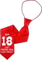 krawat mam 18 lat przede mną cały świat     ks7