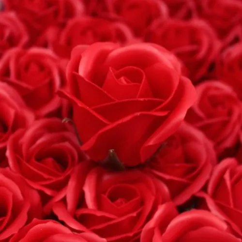 CZERWONA RÓŻA Mydlana _box 50 sztuk na Arena.pl