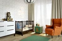 Łóżeczko szuflada JULIA ORZECH TAPCZANIK