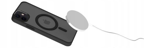 Etui Magsafe Do Apple iPhone 12 / 12 Pro (Czarne Matowe, Wzmacniane) +Szkło na Arena.pl