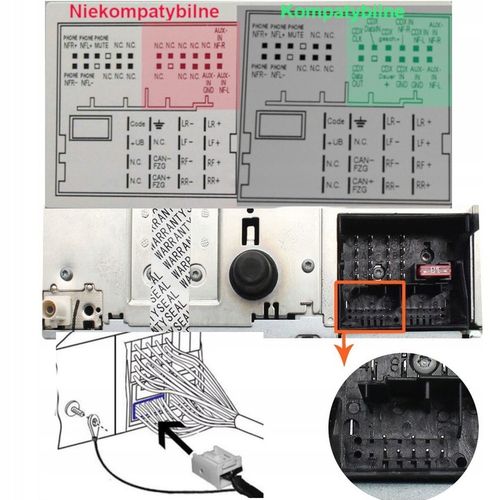 Adapter Bluetooth in Audi A3 A4 A6 A8 TT Interfejs na Arena.pl