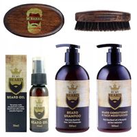Zestaw Kosmetyków DO BRODY BY MY BEARD + Szczotka Do Brody Kartacz