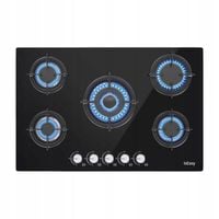 Płyta Gazowa Iseasy Mgbg-775 5 Żeliwnych Palników NG LPG Do Zabudowy