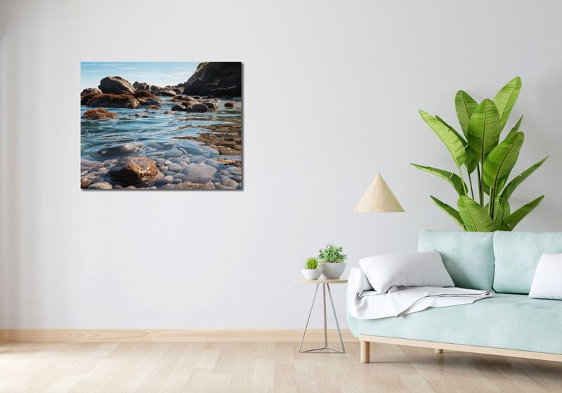 Obraz 90x70cm Harmonia Przybrzeżna zdjęcie 2