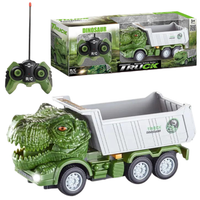 Auto Wywrotka Dinozaur Zdalnie Sterowana Na Pilot Rc Maszyna Budowlana Led