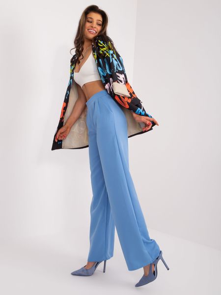 Spodnie-WN-SP-8247.65-niebieski S zdjęcie 3