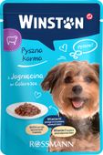 WINSTON KARMA MOKRA DLA DOROSŁYCH PSÓW Z JAGNIĘCINĄ W GALARETCE 100 G