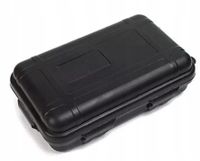 Hermetyczne etui pudełko wodoodporne survival Kemping pod Namiot edc Czarny
