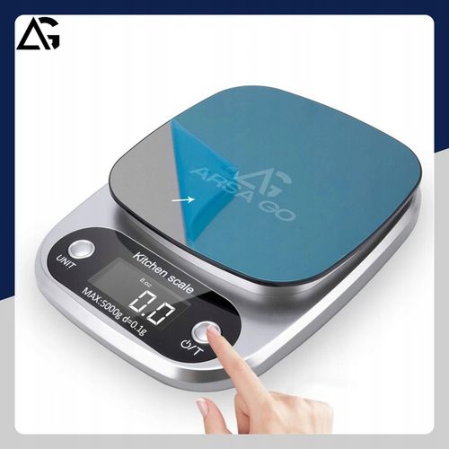 PRECYZYJNA WAGA KUCHENNA 5000g I 0,1g WYŚWIETLACZ LCD JUBILERSKA BATERIE na Arena.pl