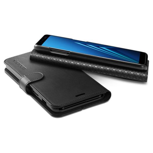 SPIGEN WALLET S Samsung Galaxy A8 2018 - BLAC na Arena.pl