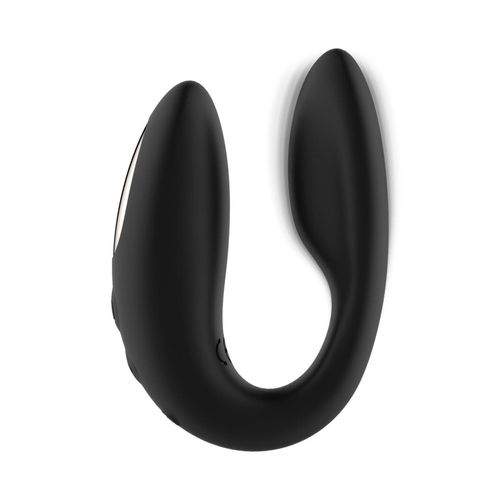 Rosy Gold – C-Shape Vibrator With Luxury Charging Case – Black na Arena.pl