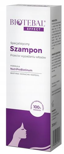 Biotebal EFFECT Specjalistyczny Szampon przeciw wypadaniu włosów 200ml na Arena.pl