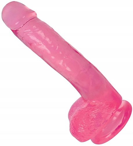 Dildo Sex Penis Żelowy Członek Z Przyssawką 20 CM na Arena.pl