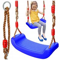 HUŚTAWKA OGRODOWA DLA DZIECI HUŚTAWKA DLA DZIECI DESKA SIEDZISKO PLASTIKOWA