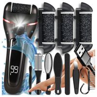 2 x FREZARKA DO PIĘT LED elektryczna + zestaw końcówek