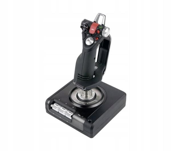 Zestaw Saitek X52 Pro Flight Control System PC Joystick / Przepustnica zdjęcie 5