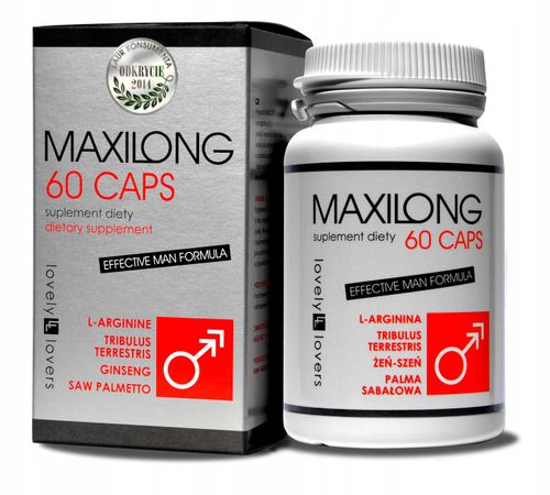 MAXILONG TABLETKI NA POWIĘKSZENIE PENISA POPRAWA EREKCJI MĘSKA POTENCJA 60 na Arena.pl