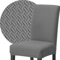 POKROWIEC NA KRZESŁO ŻAKARD JODEŁKA ELASTYCZNY