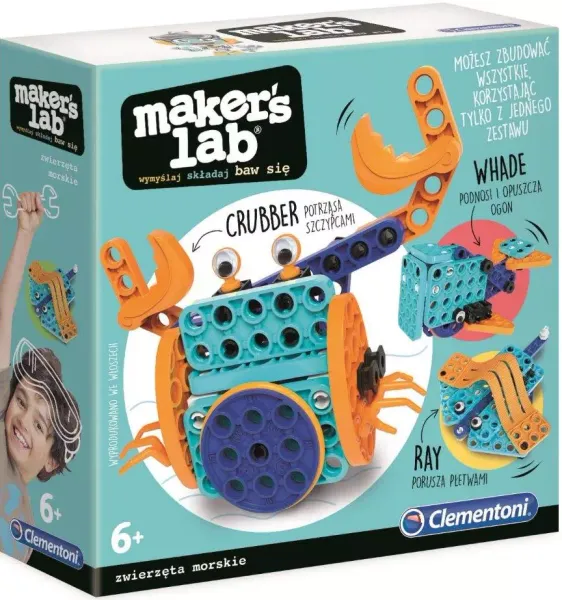 Maker's Lab. Zwierzęta morskie zdjęcie 1