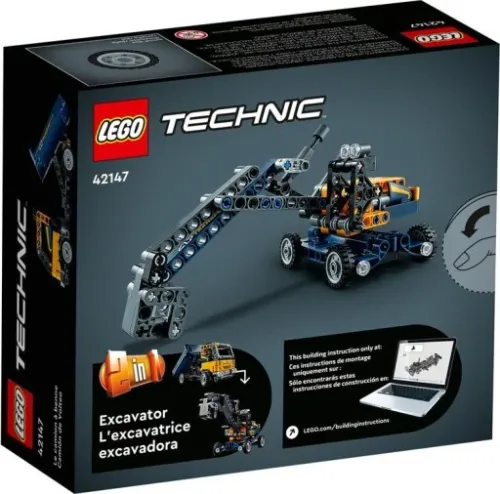 KLOCKI LEGO TECHNIC 42147 WYWROTKA KOPARKA 2 W 1 na Arena.pl