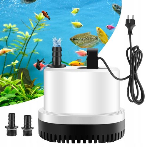 POMPA NISKIEGO ZANURZENIA 2500L/H 40W akwariowa Ultra cicha pompa staw na Arena.pl