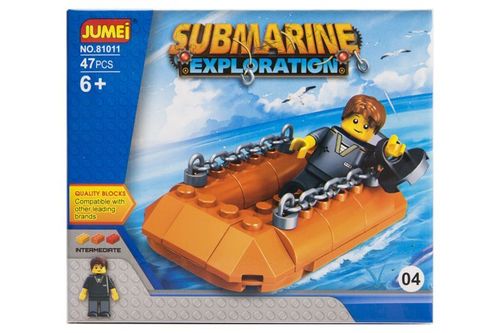 Klocki Jumei PODWODNA WYPRAWA 47 elementów, 14 x 12 cm na Arena.pl