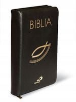 BIBLIA CZARNA Z RYBKĄ