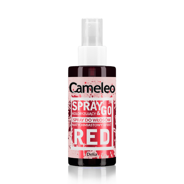 CAMELEO Koloryzujący spray do włosów - czerwony zdjęcie 1