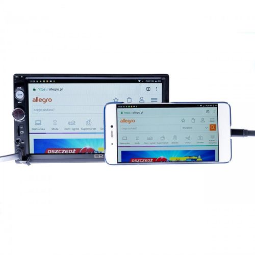 Radio samochodowe EINPARTS AUX/USB/SD/Bluetooth/MirrorLink / EPCR01 na Arena.pl