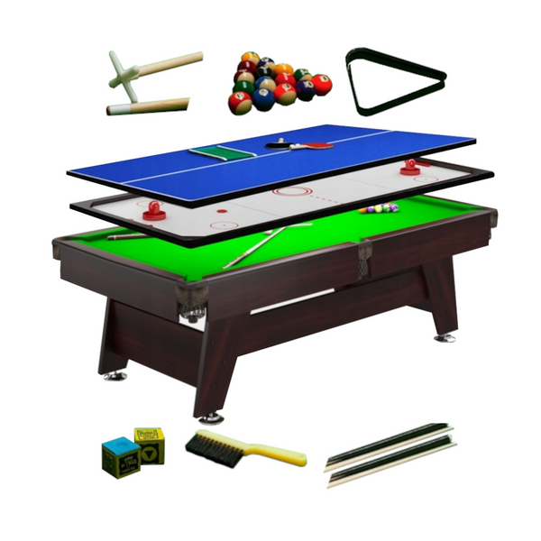 Emaga Bilard 9ft Radley Vintage MDF brązowy + CT zdjęcie 1