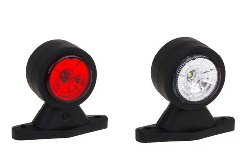 Lampa LED obrysowa przed-tyl prosta krótka (009A) na Arena.pl
