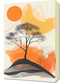 Obraz 40x60cm Drzewo Na Przestrzeni