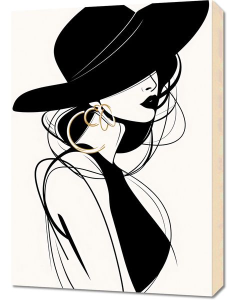 Obraz 50x70cm Uwikłana Elegancja zdjęcie 1