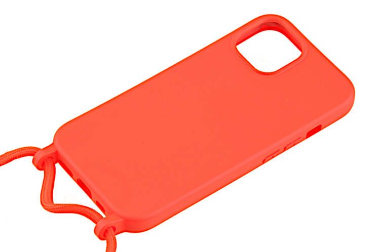 Etui ze sznurkiem RCK do Apple iPhone 15 czerwony zdjęcie 2