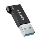 Unitek Adapter USB-A do USB-C 10Gbps czarny A1049ABK01
