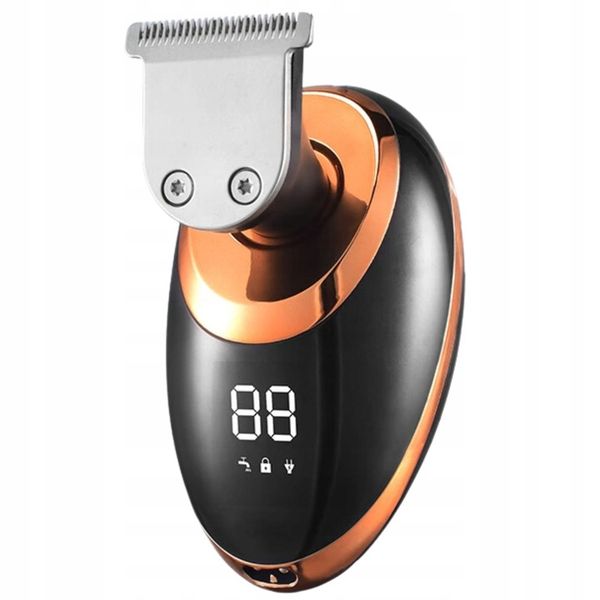 Golarka Męska 5W1 Maszynka do Golenia Brody, Włosów i Głowy - Trymer Alpha zdjęcie 4