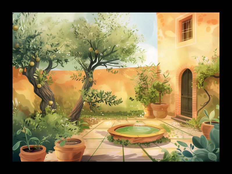 Plakat 18x13cm Słoneczny Dzień zdjęcie 2