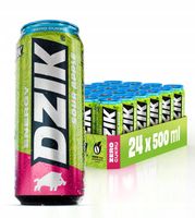 Napój energetyczny Energetyk WKDZIK ENERGY Drink SOUR APPLE 500ml -