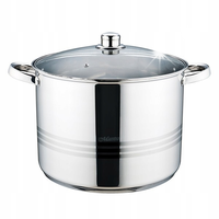 Garnek tradycyjny Maestro 16 L MR-3517-16 INOX WYSOKI