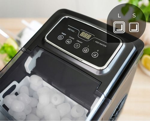 KOSTKARKA DO LODU 12KG DOMOWA MASZYNA DO KOSTEK 160W EKSPRESOWY LÓD na Arena.pl