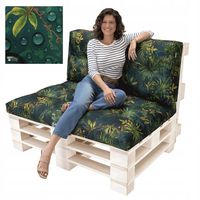 Poduszka ogrodowa na meble z palet Poduszka na palety Wodoodporna 120x80 cm