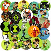 NAKLEJKI NA ZESZYT NALEPKA Z POSTACIAMI KÓŁKO BEN 10 WZORY 23EL