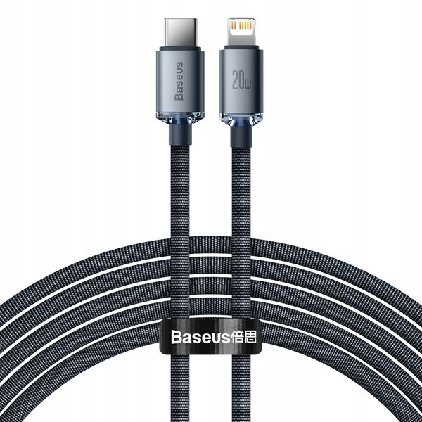 Kabel niktrade USB typ C - Apple Lightning 2 m czarny zdjęcie 15