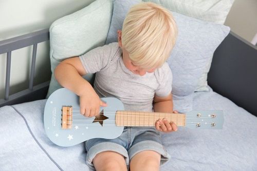 Little Dutch Drewniana Gitara Błękit na Arena.pl