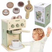 DREWNIANY EKSPRES DO KAWY ZIELONY KAWIARKA AKCESORIA KUCHNIA VIGA POLARB