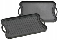2 x Płyta ŻELIWNA Grillowa na OGNISKO Grilla Patelnia Grill Dwustronna 51x2