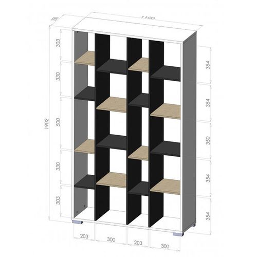 Box nowoczesny regał na Arena.pl