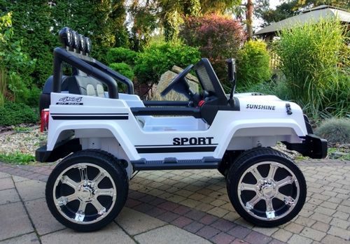 AUTO NA AKUMULATOR JEEP BIAŁY na Arena.pl