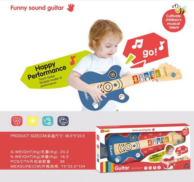 Gitara Dla Najmłodszych Z Funkcją Świateł zdjęcie 1